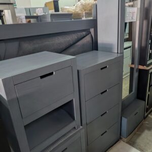 Recamara Barack Queen Size Gris