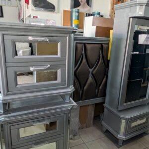 Recamara Manhattan Queen Size Plata