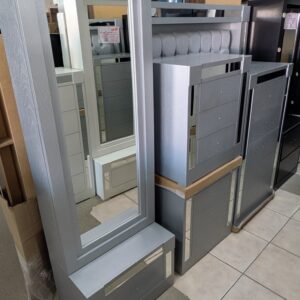 Recamara Blanca Gris Matrimonial