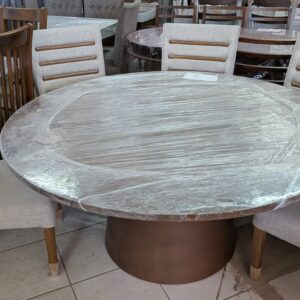Juego de mesa 6 sillas Bosse Circular